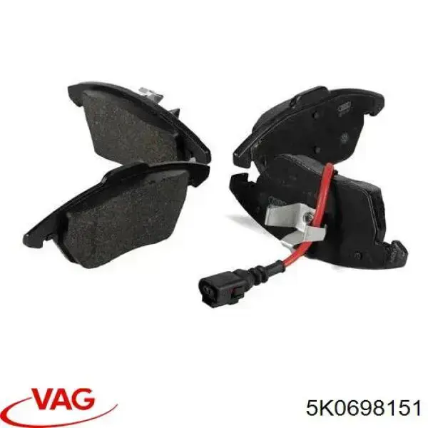 Pastillas de freno delanteras Seat Leon 2 1P1