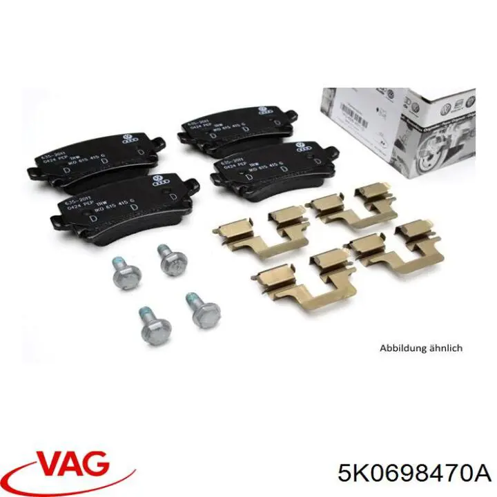 Comprar 5K0698470A VAG Kit de reparación de pinzas de freno