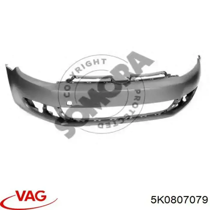 Comprar 5K0807079 VAG Defensa delantera