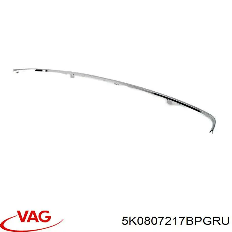 5K0807217BPGRU VAG paragolpes delantero