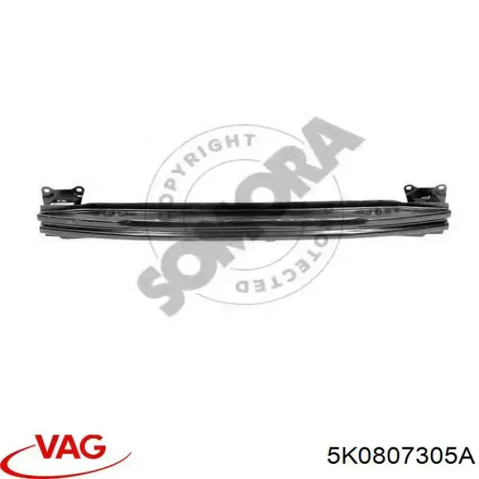 Refuerzo de parachoques trasero VAG 5K0807305A precio, desde 54,00 EUR