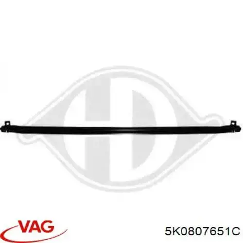 Refuerzo de parachoques delantero VAG 5K0807651C precio, desde 23,64 EUR