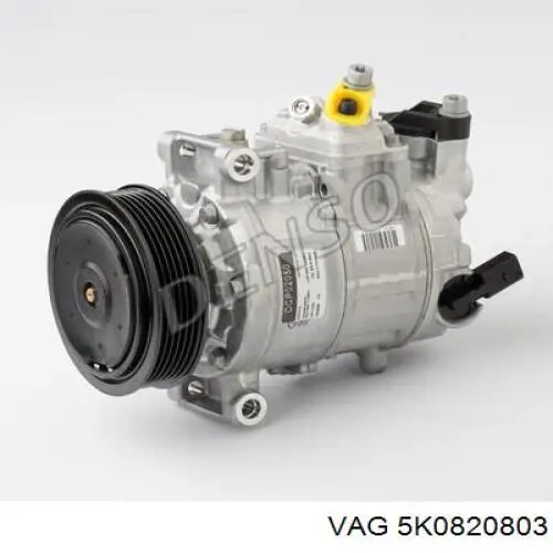 Compresor de aire acondicionado 5K0820803 VAG