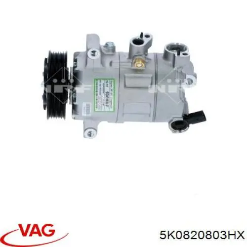 5K0820803HX VAG compresor de aire acondicionado
