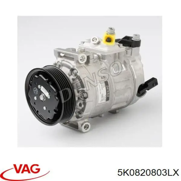 5K0820803LX VAG compresor de aire acondicionado