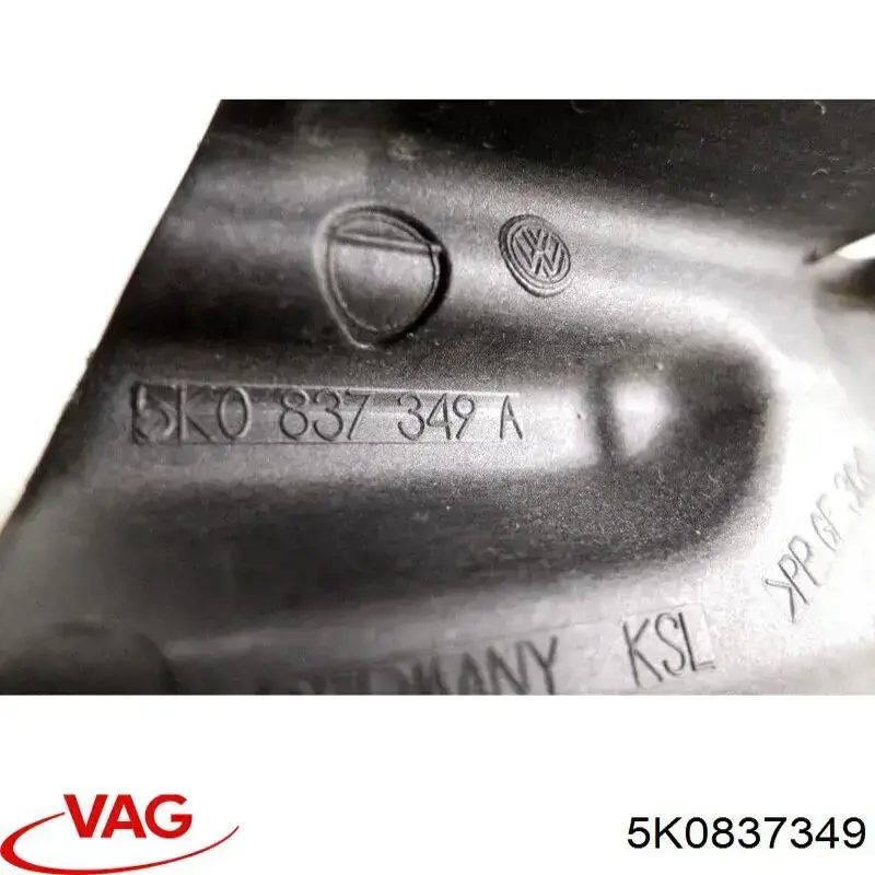 Comprar 5K0837349 VAG Tapa manija puerta trasera izquierda