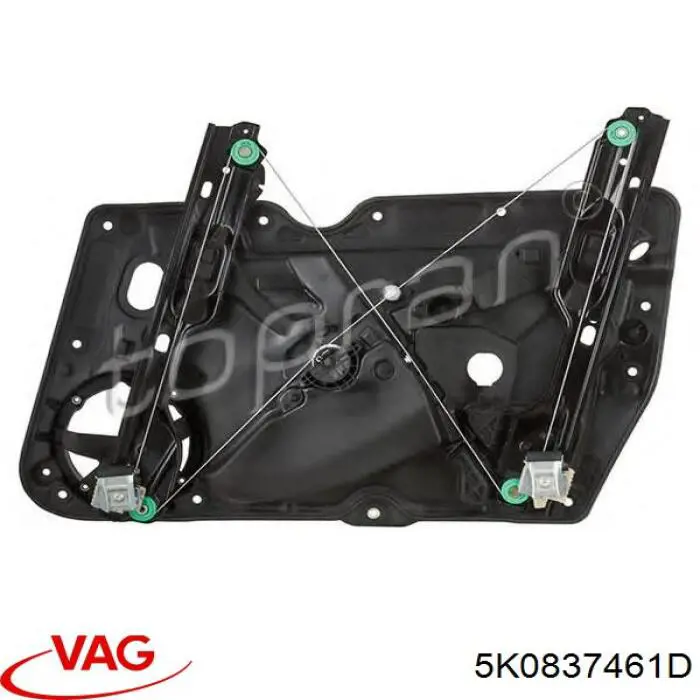 Comprar 5K0837461D VAG Mecanismo de elevalunas delantero izquierdo