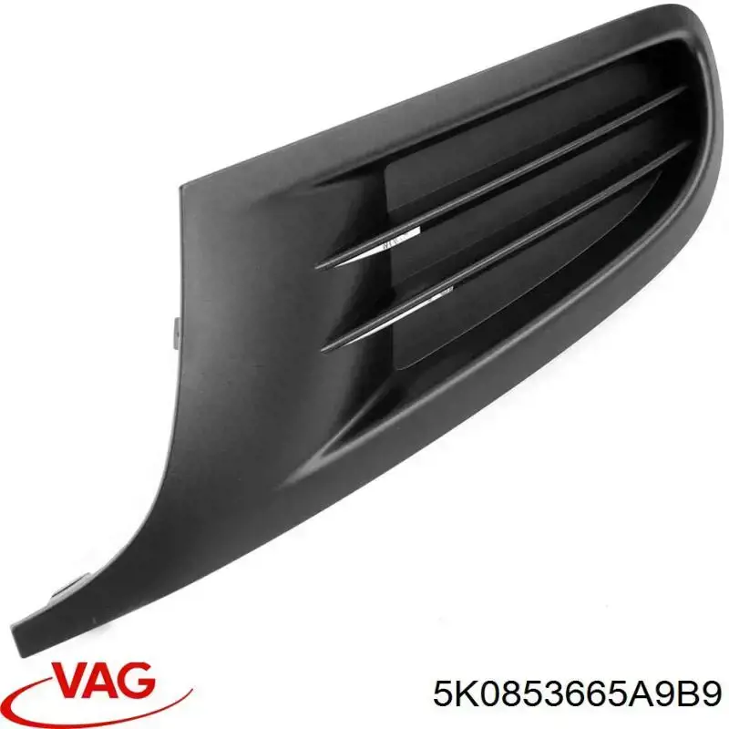 Rejilla de ventilación, parachoques para Volkswagen Golf (AJ5)