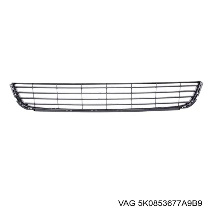 Rejilla de ventilación, paragolpes delantero, central VAG 5K0853677A9B9 precio, desde 20,19 EUR