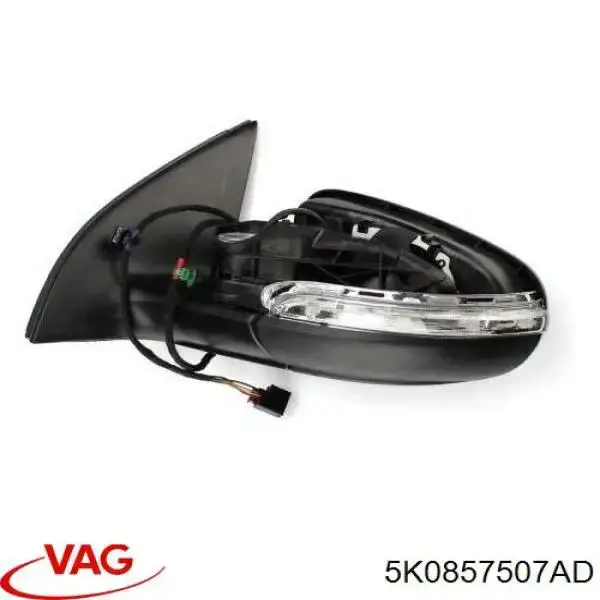 Espejo izquierdo VAG 5K0857507AD precio, desde 88,45 EUR