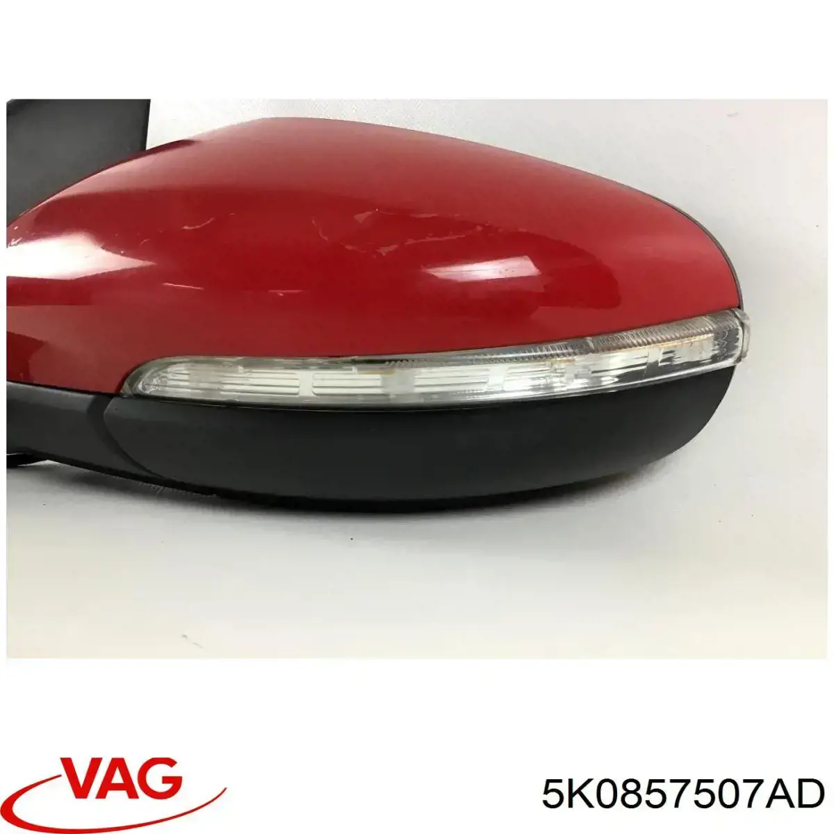 Espejo de retrovisor izquierdo 5K0857507AD VAG