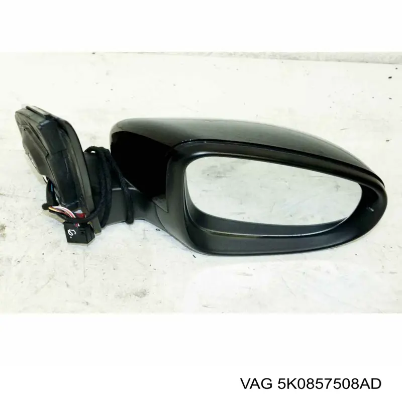 Carcasa interior del espejo retrovisor derecho VAG 5K0857508AD