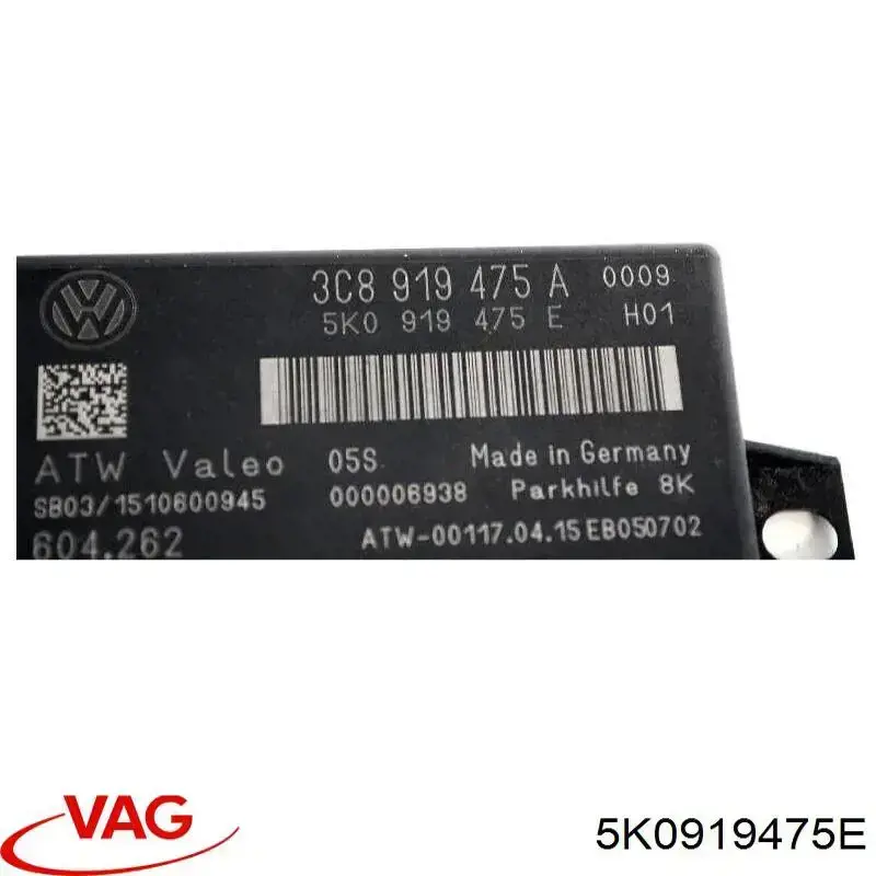 Comprar 5K0919475E VAG Módulo de control del asistente de aparcamiento