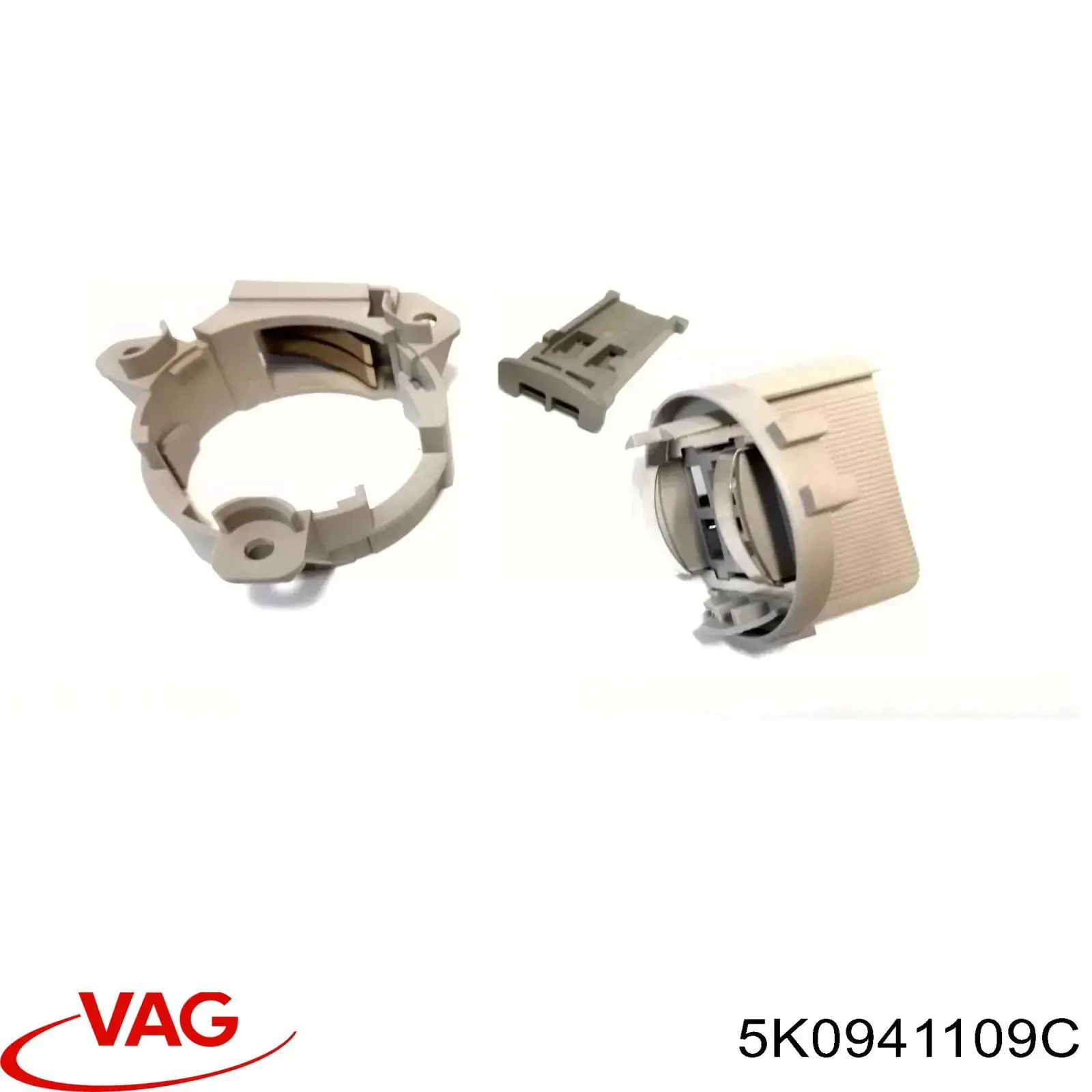 Portalámparas de faro 5K0941109C VAG