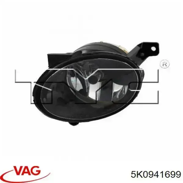 5K0941699 VAG Luces antiniebla  izquierdo