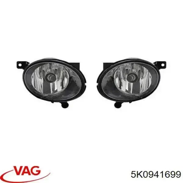 Faro antiniebla izquierdo VAG 5K0941699 precio, desde 48,85 EUR