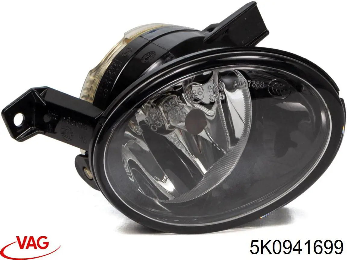 Luz antiniebla izquierdo 5K0941699 VAG