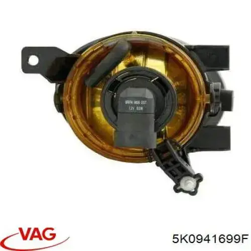 Luz antiniebla izquierdo 5K0941699F VAG