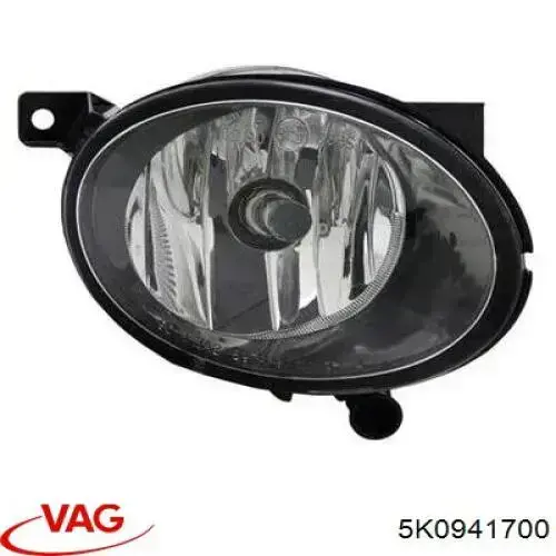 Faro antiniebla derecho 5K0941700 VAG