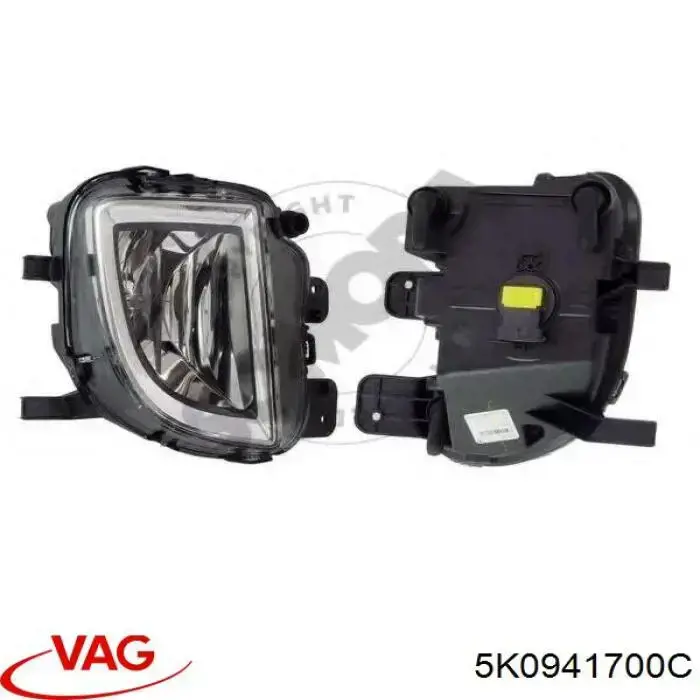 Faro antiniebla derecho VAG 5K0941700C precio, desde 54,33 EUR