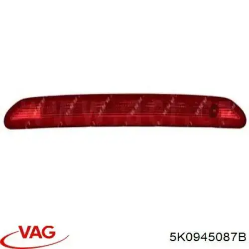 Comprar 5K0945087B VAG Luz de freno trasera adicional 