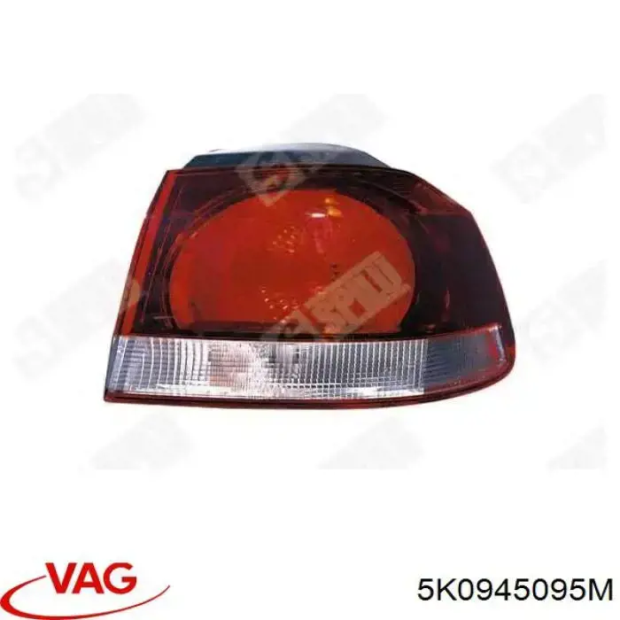 Piloto trasero exterior izquierdo VAG 5K0945095M precio, desde 76,32 EUR