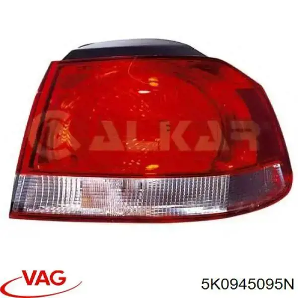 Comprar 5K0945095N VAG Piloto trasero exterior izquierdo