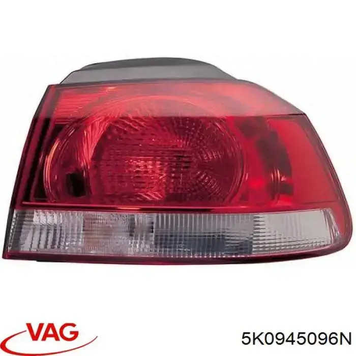 Piloto trasero exterior derecho VAG 5K0945096N precio, desde 56,60 EUR
