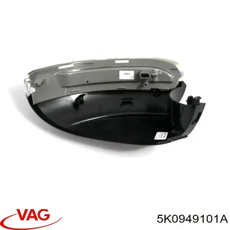 5K0949101A VAG Luz intermitente de espejo retrovisor izquierdo