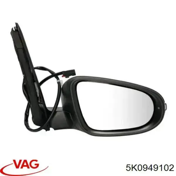 5K0949102 VAG Luz intermitente del espejo retrovisor derecho