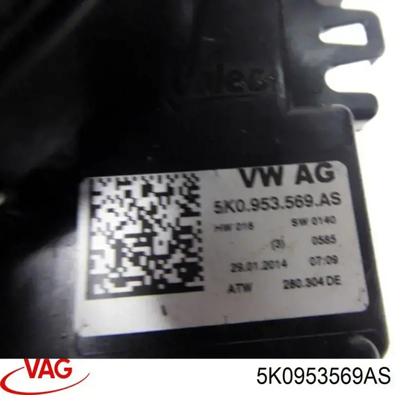 Anillo de contacto del volante VAG 5K0953569AS precio, desde 323,80 EUR
