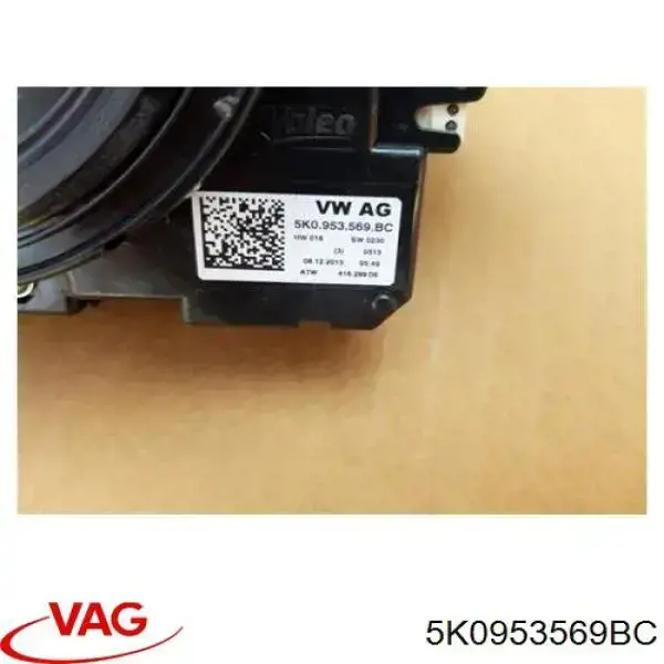 Comprar 5K0953569BC VAG Anillo AIRBAG