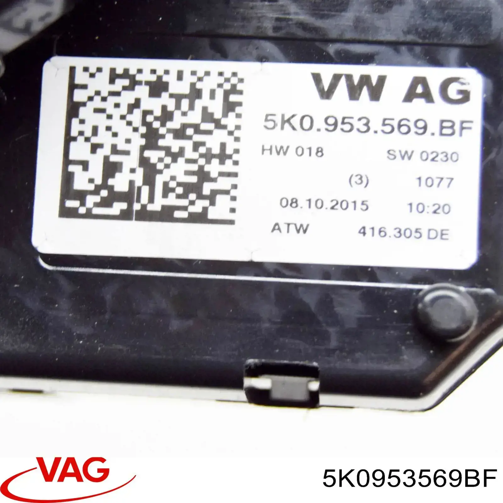 Anillo AIRBAG 5K0953569BF VAG
