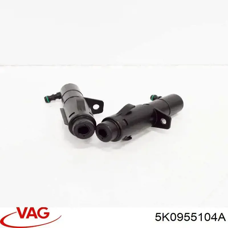 Tobera de agua regadora, lavado de faros, delantera derecha Volkswagen Golf 6 (5K1)