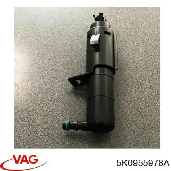 Boquilla del lavador de faros delanteros VAG 5K0955978A
