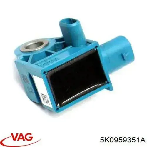 Sensor de airbag delantero 5K0959351A VAG