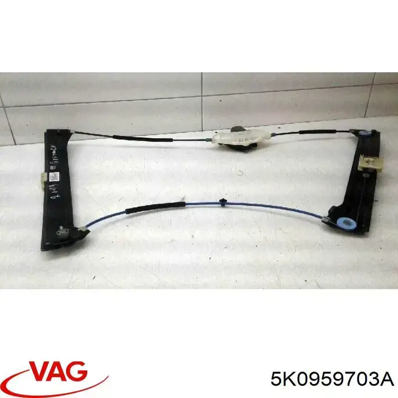 5K0959703A VAG motor eléctrico, elevalunas, puerta trasera izquierda