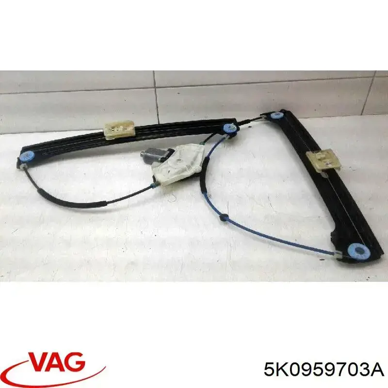 Motor del elevalunas de la puerta trasera izquierda VAG 5K0959703A precio, desde 49,37 EUR