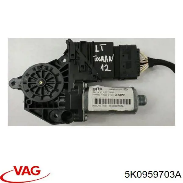 Comprar 5K0959703A VAG Motor del elevalunas de la puerta trasera izquierda
