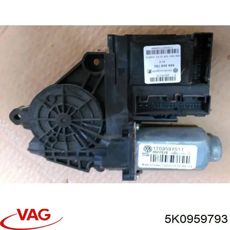Comprar 5K0959793 VAG Motor ventanilla coche, puerta delantera izquierda