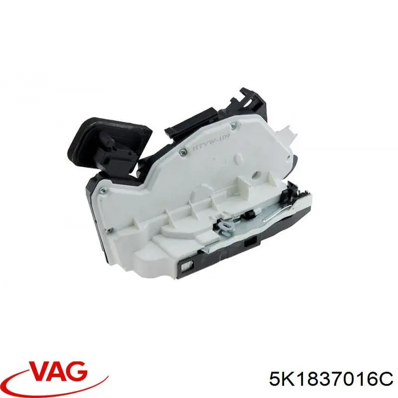 5K1837016C VAG Cerradura delantera derecha