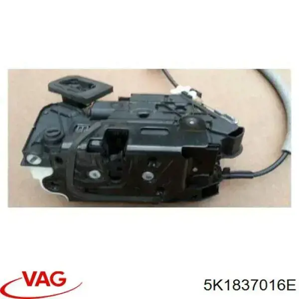 Cerradura de puerta delantera derecha 5K1837016E VAG