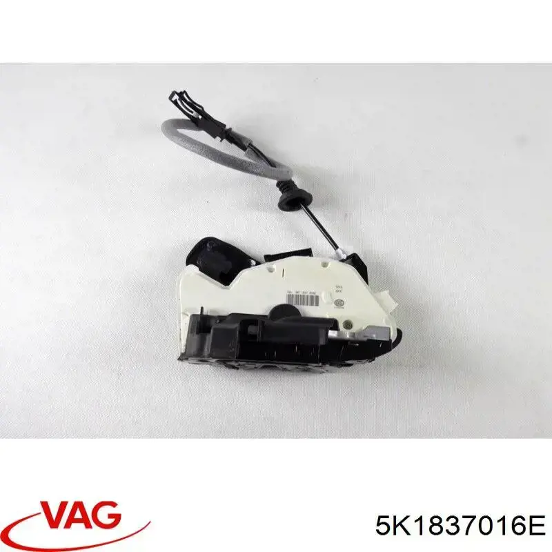 Cerradura de puerta delantera derecha 5K1837016E VAG