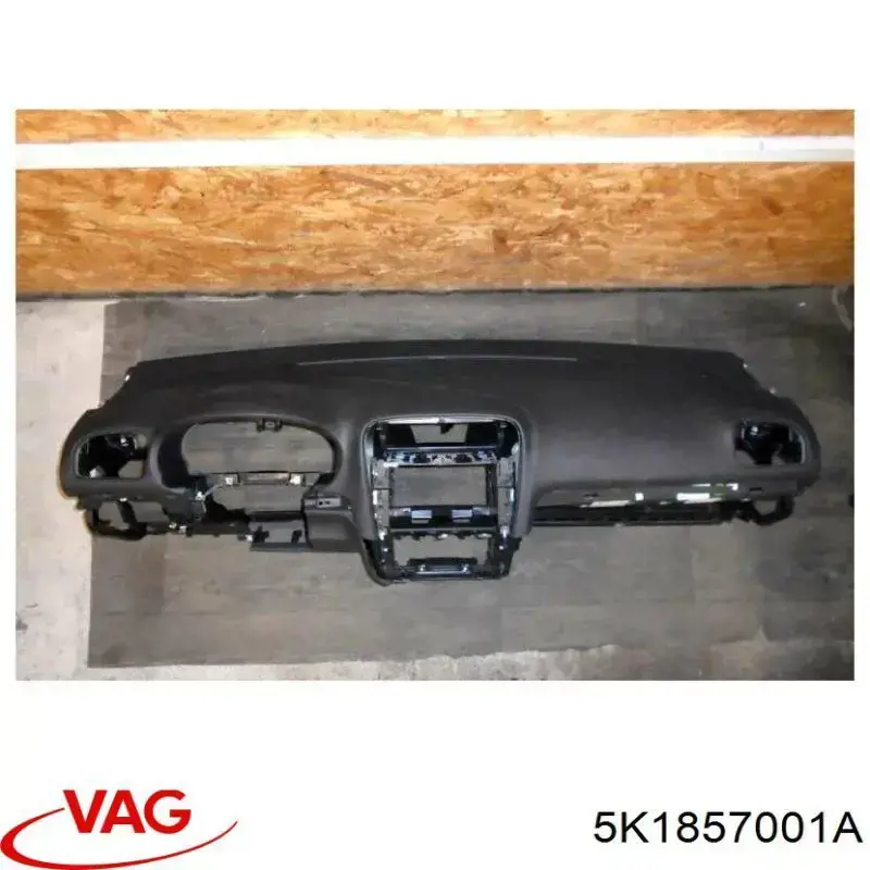 Panel frontal interior salpicadero Volkswagen Golf 6 (5K1)
