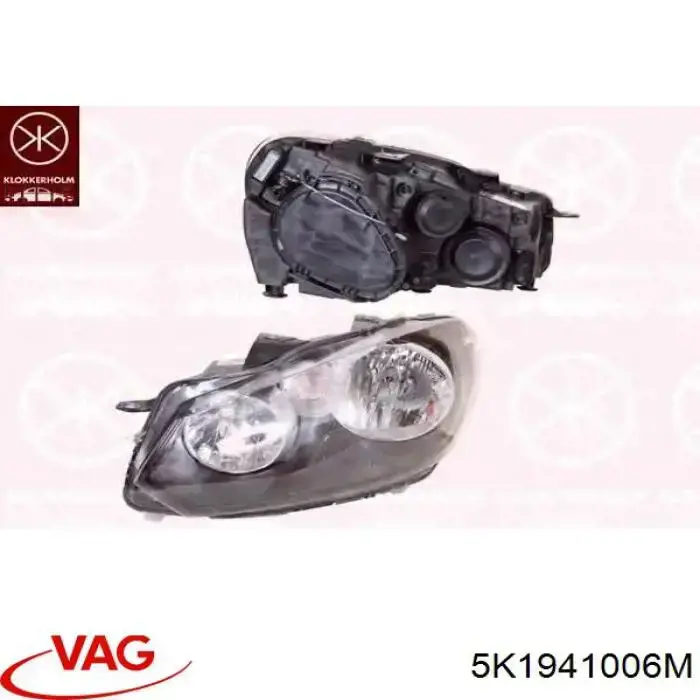 5K1941006M VAG Luz derecha