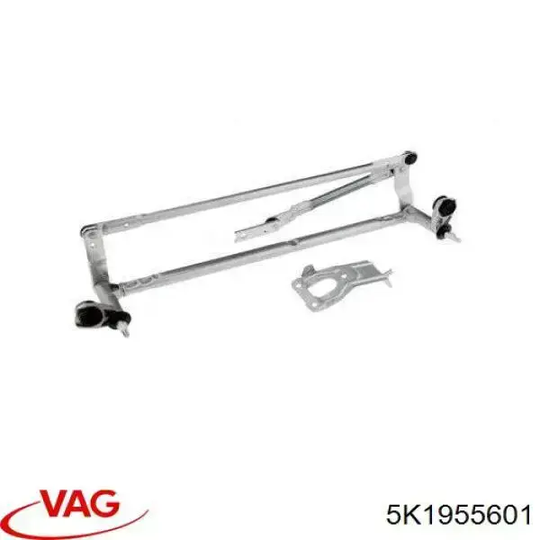 5K1955601 VAG Varillaje de limpiaparabrisas