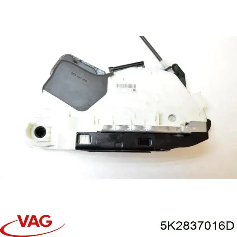 5K2837016D VAG Cerradura de puerta delantera derecha
