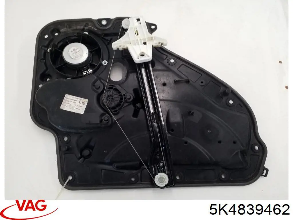 Mecanismo de elevalunas de la puerta trasera derecha VAG 5K4839462 precio, desde 92,93 EUR