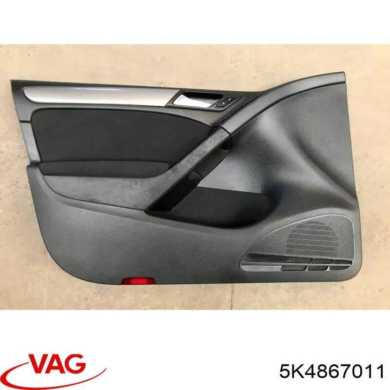 5K4867011 VAG Guarnecido interior de puerta delantera izquierda