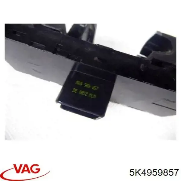 Comprar 5K4959857 VAG Interruptor de elevalunas delantera izquierda